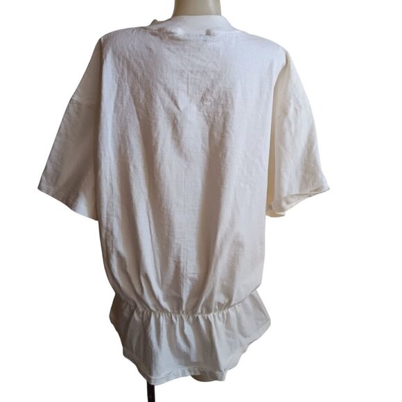 Vtg Single Stitch 80's OSFA T-shirt Robby Len Swim Top Abstract Graphic USA - Picture 10 of 11